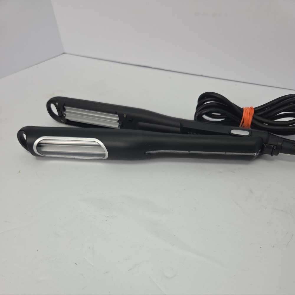 ION Automatic Crimping Hair Iron S-20905 Tourmaline Rotating Rippled Barrels